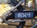Vintage rallye chrome pit bike