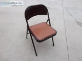 Folding metal chairs - 4 ea.