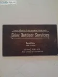 Grier Outdoors services