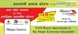Apartments for sale in Nilaya Greens Raj Nagar Extension Ghaziab