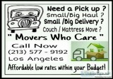 Pick Up Delivery within your Budget