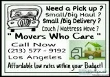 Pick Up Delivery within your Budget