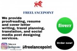 Proofreading resume and cover letter writing travel planning vir