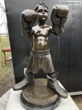 The Little Champ Bronze Statue By Jim Davidson