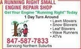 SMALL ENGINE REPAIR