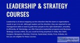 Certificate in Strategic Management and Leadership