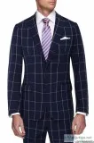 Slim Fit Single vent Two button mens suits