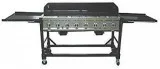 A RANCAM (8) BURNNER COMMERCIAL LP GAS PORTABLE EVENT GRILL