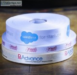 Pantone Matching Custom Ribbon Satin with Logo