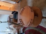 Early American Solid Maple End Table
