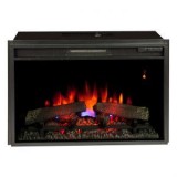 26" Electric Fireplace insert w logs