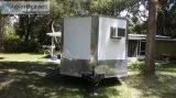 2018 snapper toy hauler camper 8.5x16
