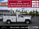 Used 2018 Chevrolet Silverado 1500 WT w New Knapheide Sevice Bod