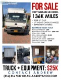 2009 Nissan UD Diesel  Equipment List
