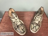 Christian Louboutin &quotSnake Skin" sneakers