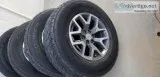 Used tires with rims