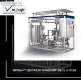 Top Dairy Processing Equipment Manufacturer in India- Neologic E