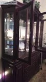 2 piece China hutch