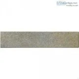 Milan Grigia Bull Nose 3X18 Glazed  Porcelain Tile - Tilesbay.co