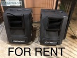 Party Tent Rentals Cooling Fans (Renta de Carpas y Avanicos)