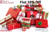 IGP Sitwide Offer - Get Flat 18% Off On All Gifts