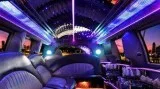 Oxford Limo Hire in White Black and Pink Color