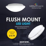 Buy Flush Mount LED Lights For Office Lighting