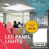 Brighten up your Indoor Spaces by Using LED Panel Lights