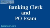 Banking Clerk and PO Exam