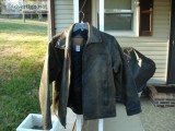 Arizona Jean Company Burnt Brown Leather Jacket XL