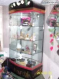 Glass display cabinet
