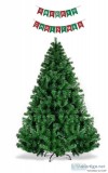 HK Balloons Artificial Pine Christmas Tree Unlit Hinged Spruce X