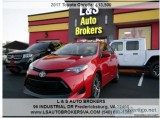 2017 TOYOTA COROLLA LEBACKUP CAMERAAUTOMATICN ICE AND CLEAN