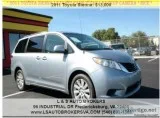 2011 TOYOTA SIENNA LE7-PASSENGERBAC KUP CAMERANICE AND CLEAN