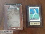 Orel Hershiser Baseball Card Upper Deck Plaque