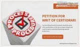 Know the Guideline Before Filing a Petition