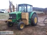 2004 John Deere 6415 Tractor wDiamond Long Arm Mower
