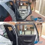 Before and After - Mercedes-Benz Rear Door Glass Replacement