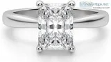 Diamond Cubic Zirconia Engagement Rings For Women
