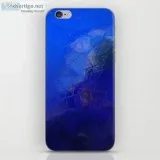 Designed Blue Wave Iphone Skin