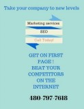 Marketing  First page Internet