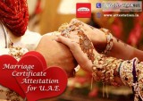 Marriage certificate attestation for UAE