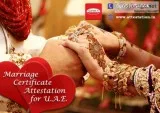 Marriage certificate attestation for UAE