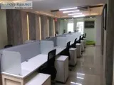 Furnished 5 seaters office for rent incl.of EB and maintenance C