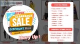 stock clearance sale Women Clothes (from Rs. 70-) Unbelievable D