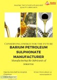 Barium petroleum sulphonate manufacturer