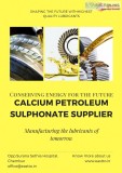 Calcium petroleum sulphonate supplier