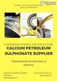 Calcium petroleum sulphonate supplier