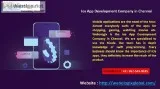 Ios App Development Company in Chennai with prognosticating serv