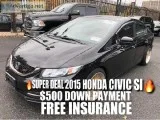 2015 Honda Civic SI Sedan 4D